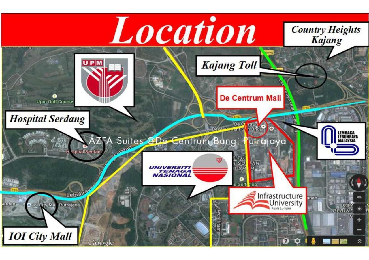 Azfa Duplex Suite At De Centrum Putrajaya Bangi Free Wifi كاجانغ المظهر الخارجي الصورة