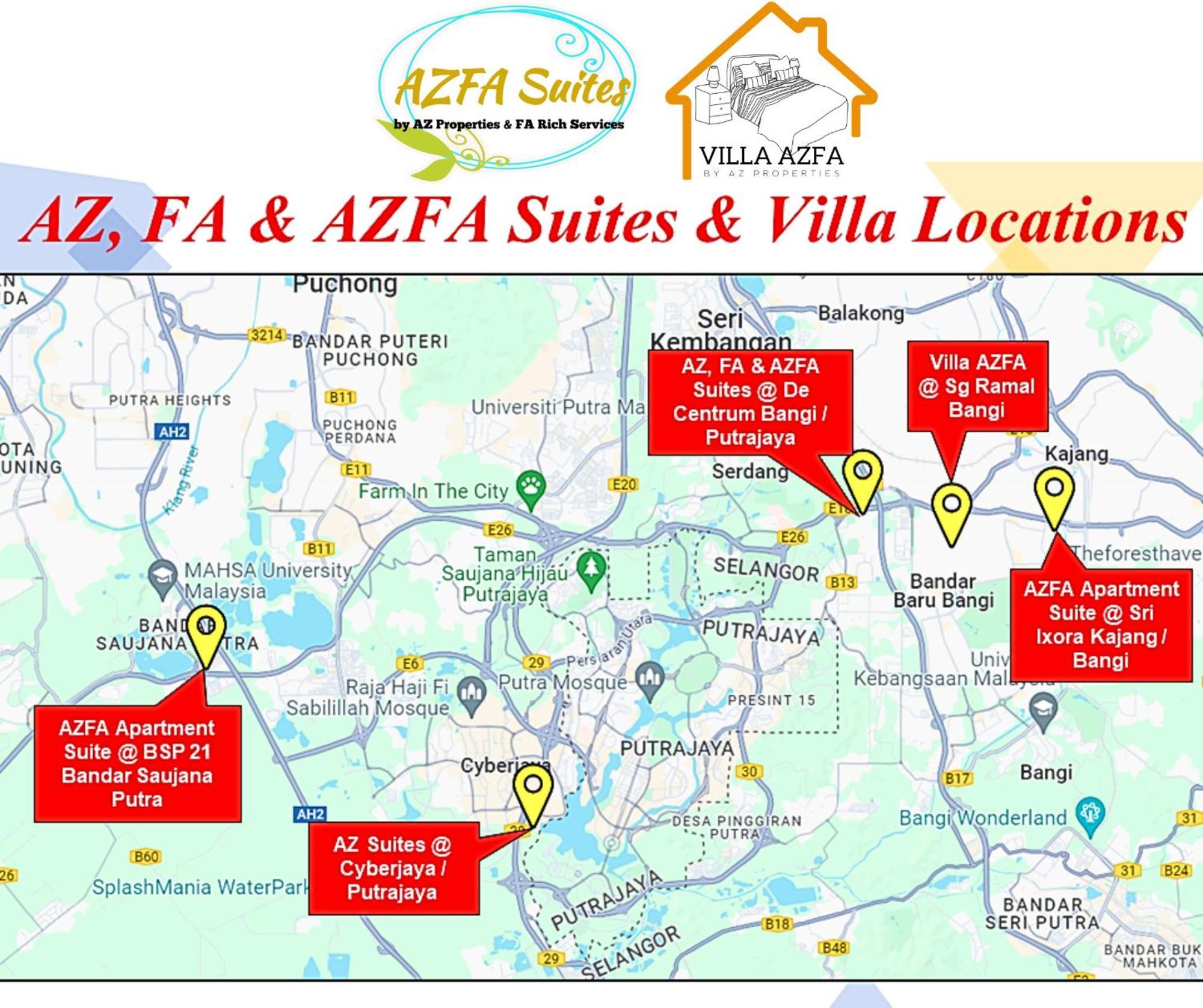 Azfa Duplex Suite At De Centrum Putrajaya Bangi Free Wifi كاجانغ المظهر الخارجي الصورة
